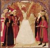 Martyrdom of Saint Eulalia of Barcelona , by Bernat Martorell , ca. 1430. The representation i...jpg