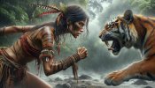 Tribal Gril vs Tiger.jpg