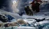 Adolf Hirémy-Hirschl - Ahasuerus at the End of the World (1888).jpg