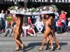 4 nealy naked women carrying bed or roses - Doo-Wah Parade.jpg