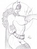 Batgirl Nipple Pinch by Michael Powell.JPG